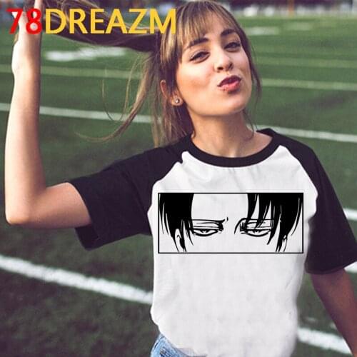 Attack on Titan Titans Attack tshirt female harajuku streetwear casual ulzzang grunge tshirt aesthetic
