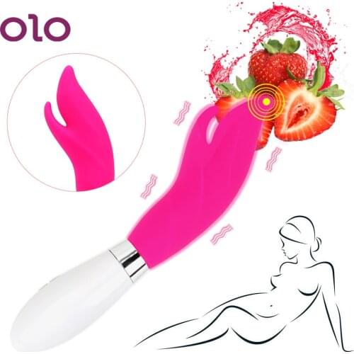 OLO 10 Speed Vibrator Clitoris Vagina Stimulator Magic Wand AV Stick G-spot Massage Sex Toys for Women Female Masturbator