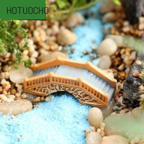 Palace Style Bridge Small Bridge Water Stone Arch Zakka Grocery Micro Landscape Resin Placement Miniatures Figurine Garden