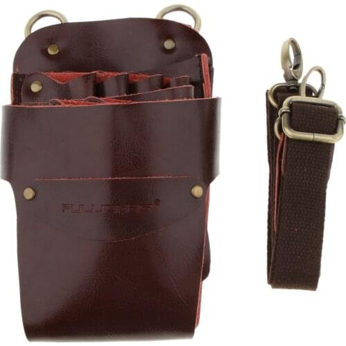 Salon Barber Hair Scissors Bag Hairdressing Pouch Holster Holder Case Tools