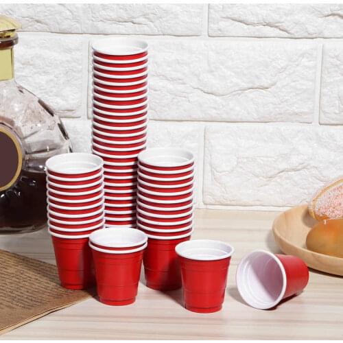 TOPINCN Disposable Plastic Cups