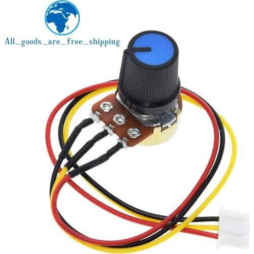 TZT WH148 potentiometer B10K B100K speed control knob control switch XH2.54 3P linear control handle