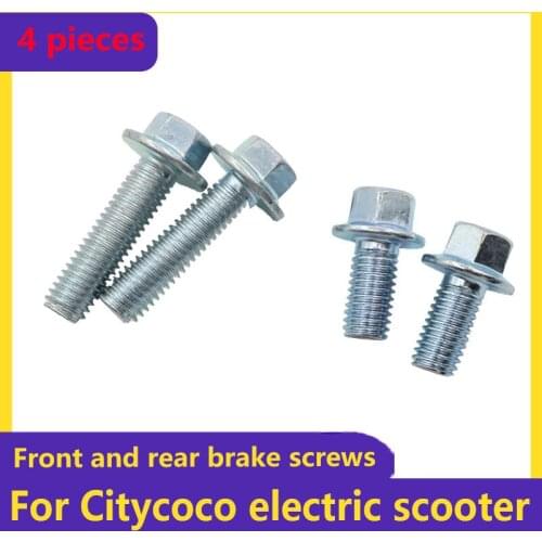 Anti-theft Stainless Steel Screw Battery Battery Anti-theft Cover Plate Screw For Citycoco Modified Accessories parts