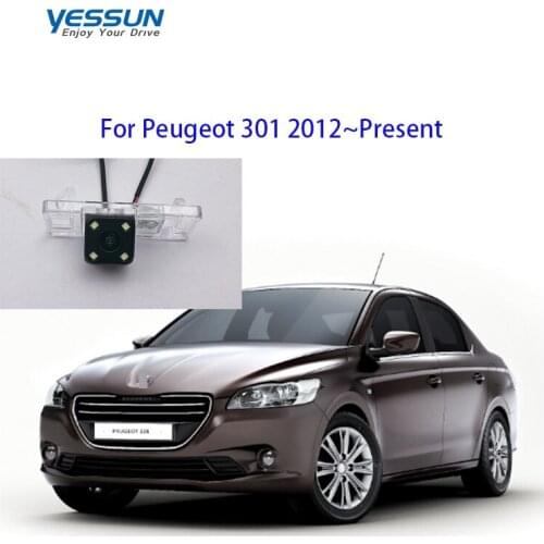 Yessun Night Vision Car Rear View camera For Peugeot 301 2012~2019 Reverse Backup Camera/license plate camera