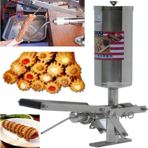 1pc Commercial 5L Stainless Steel Latin Fruit Jishou Keda Fruit Cake Machine Puff Filling Machine Filling Machine Cream Machine