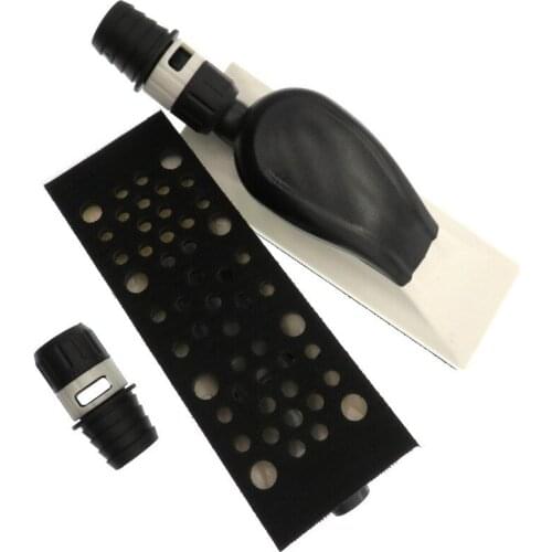 70X200MM Porous Dusting And Polishing Board Dustless Grinder Vacuum Manual Grinding Plate Hand Push Mesh Sand Tool Spray Paint