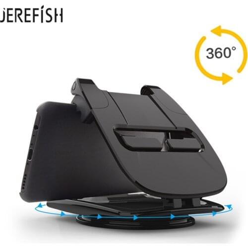 JEREFISH Car GPS Navigator Mount Dashboard Car Cell Phone Holder for iPhone X 8 Plus 7 Plus for Samsung Galaxy S8 Plus S9 Plus