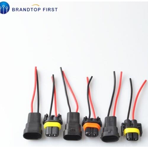 H11 9005 9006 Adapter Female Male Connector Wiring Harness Socket Car Auto Wire Connector Cable Plug for Headlight Fog Light