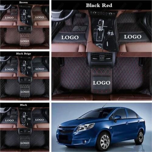 Custom Car Floor Mats for Chevrolet Camaro Cruze Malibu Sail Spark Epica Cavalier Sonic Car Foot Mats Auto Floor Mat Foot Pad