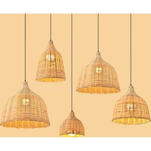 Creative Vine Art Pendant Lights Hand Knitted Ceiling Chandelier Living Room Decorate Home Decor Restaurant Lighting Fixtures