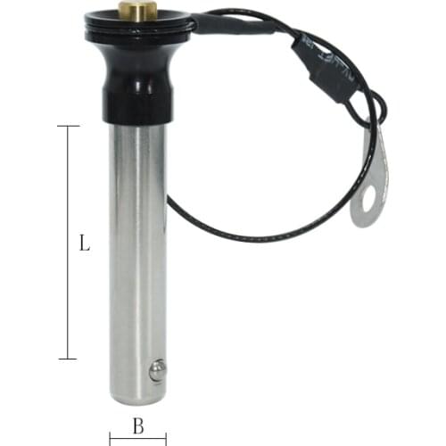 Ball Head Locking pin ejector Handle Quick Release Pin Quick Pull Line Array Audio Latch Safety positioning pin buckle