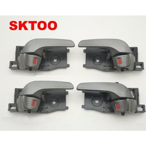 SKTOO 4pcs for Chery 2010-2013 Tiggo door handle buckle handle Car handle Door handle