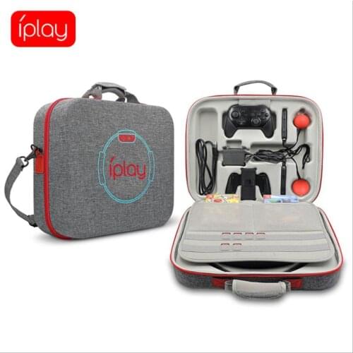 Iplay portable storage bag large capacity storage box For Nintendo fitness ring pro handle game Console Accesorries
