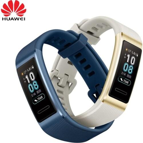 2019 Newest Huawei Band 3 /Band 3 Pro 0.95 inch support GPS NFC Tracker Swimming Waterproof Bluetooth Fitness Tracker