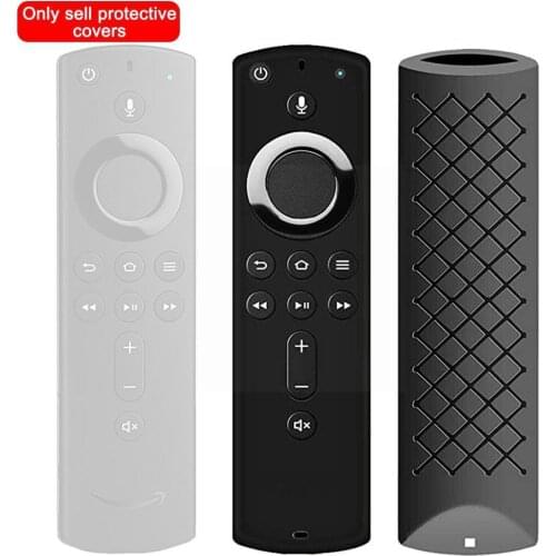 Protective Case Cover Silicone Sleeve Shockproof Anti-Slip Fire Replacement Remote 4K TV Control For Stick L1I5