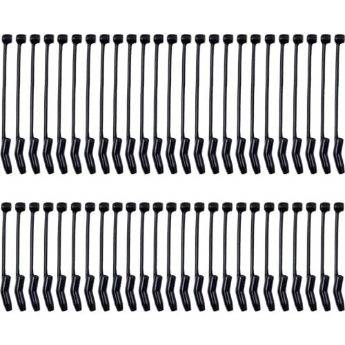 25pcs Carp Fishing Hook Sleeves D-rig Aligner Hooks Anti Wrap Sleeves Boilies Terminal Tackle Accessories