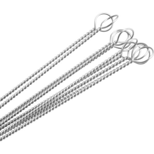 4PCS/Set Baby Bottle Brush Straw Cleaning Brush Stainless Steel Bottle Bottle Wash Straw Drinking Feeding Cleaner Baby Brus S8Y1