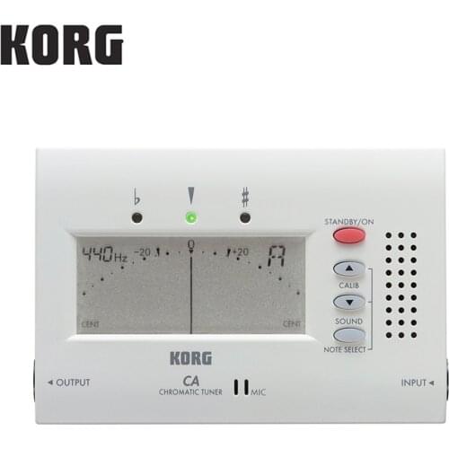 KORG CA50 Large Display Auto Chromatic Tuner Guitar/Bass/Saxophone/ Violin/ Flute Tuner Universal Tuner