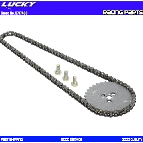 Timing Chain Timing Gear Sprocket kit For YX 140 YinXiang 140cc 1P56FMJ Horizontal Engine Dirt Pit Bike