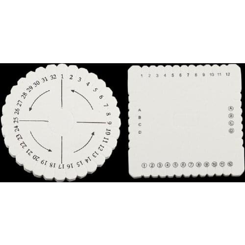 Round Square Weaving Device Handmade Weaving Plate DIY Materials Sewing Tools