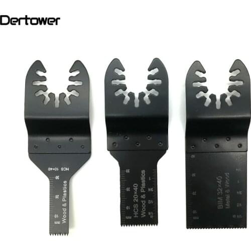3Pcs Multitool Saw Blade Oscillating Blade Multi Tool Circular Saw Blades For Renovator For Fein Multimaster Wood Cutting Kit
