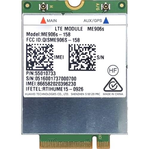 ME906S Wireless Network Card ME906S-158 LT4132 LTE NGFF M.2 WWAN Telecom Unicom 4G Module (Universal Version)