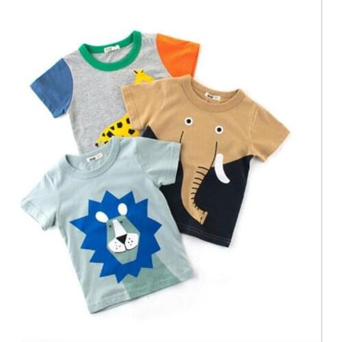 New Baby T-shirt Children Short Sleeve t shirt Cotton Kids Tops Summer Clothes