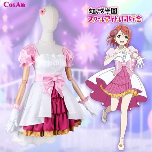 New Anime Lovelive Uehara Ayumu Cosplay Costume Lovely Fashion Uniform Dress Female Activity Party Role Play Clothing XS-XL