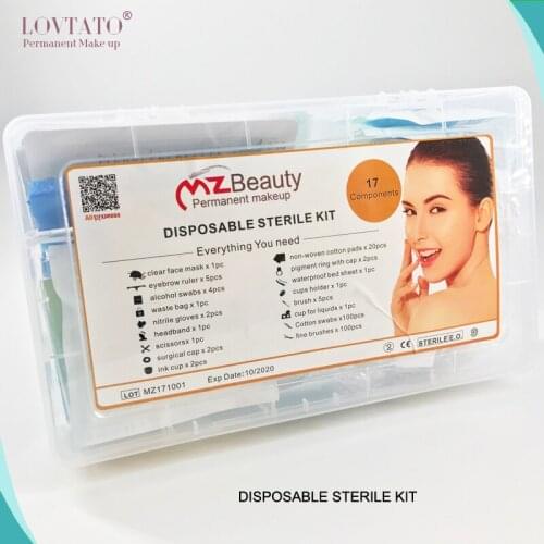 Disposable Revolutionary kit For microblading permanent makeup procedure Disposable Sterile Kit microblading tools