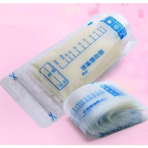 Breast milk storage bag 30 pieces / bag Baby Food Storage 250ml Disposable Practical and convenient breast milk Freezer Bags