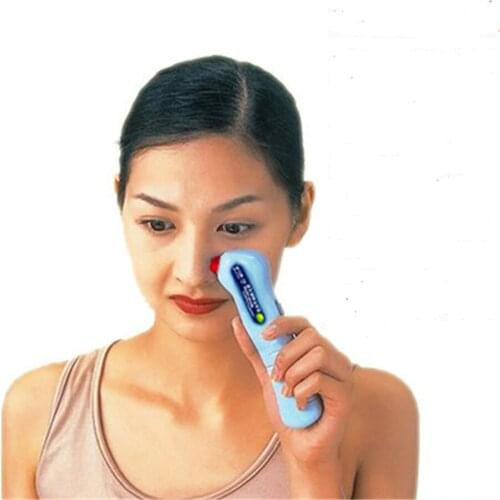 Hay Fever Nasal Allergy Light Therapy Treatment nasal Allergy Reliever electric pulse infared rhinitis Therapy Massage Monitor