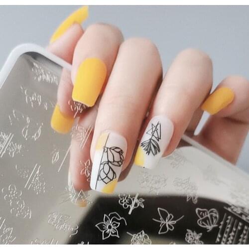 XMQ Nail art tools Stamping plates Image plate Stamper scraper Zjoyplus