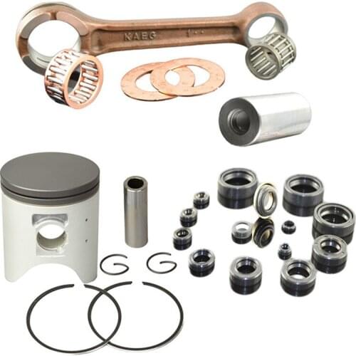 Motorcycle Parts Connecting Rod & Piston Ring Set CRANK ROD Conrod Kit For HONDA CRM250AR KAEG 249 CRM250 KAEG 246