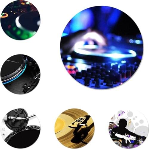 Dj Player Icons Pins Badge Decoration Brooches Metal Badges For Backpack Decoration