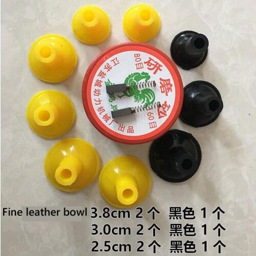 10-piece valve grinding machine, rubber sucker, grinding sand, used for motorcycle electric valve grinding machine