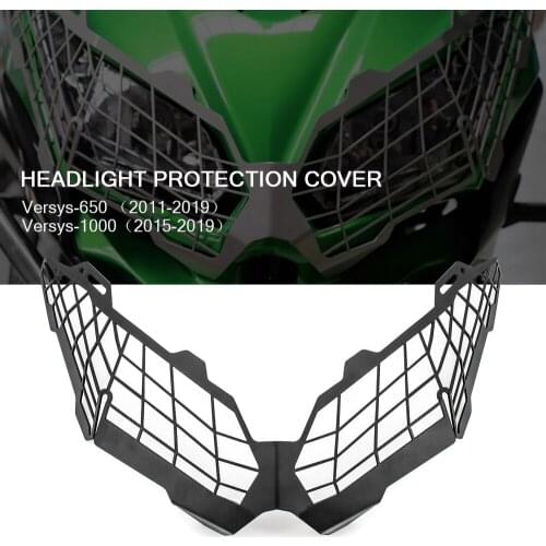 Motorcycle Accessories Headlight Protector Grille Guard Cover Motor Parts For KAWASAKI VRESYS 650 2011-2019 VERSYS 1000 15-19