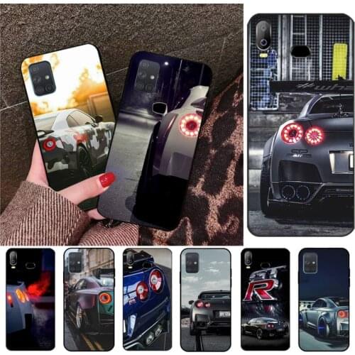 CUTEWANAN GTR Cool sports Car Phone Case Cover Hull For Samsung Galaxy A01 A11 A31 A81 A10 A20 A30 A40 A50 A70 A80 A71 A91 A51