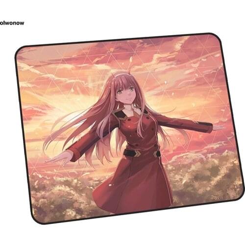 Darling in the franxx mouse pad gamer 3d 35x30cm notbook mouse mat gaming mousepad Fashion pad mouse PC desk padmouse