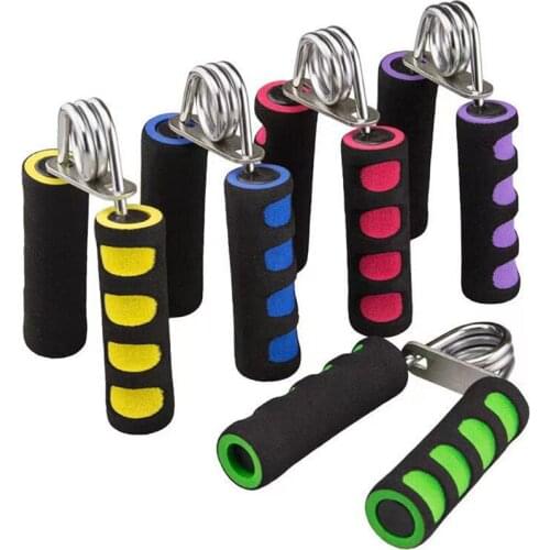 Muscle Sponge Handle Finger Exercise Portable Hand Gripper Fitness Sports Supplies Steel Strength Training Wrist Developer