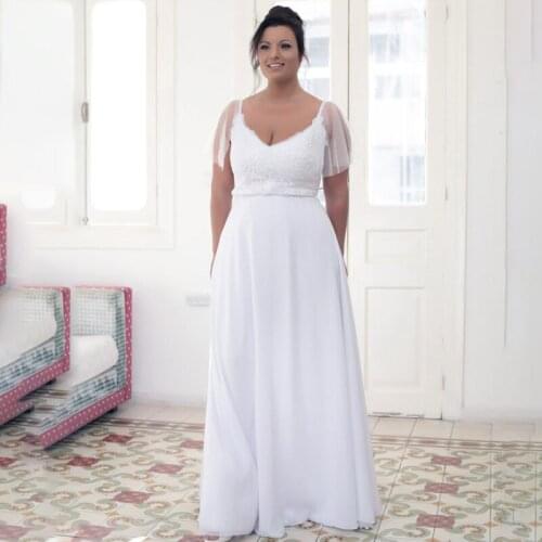JC&STAR Chiffon Wedding Dresses