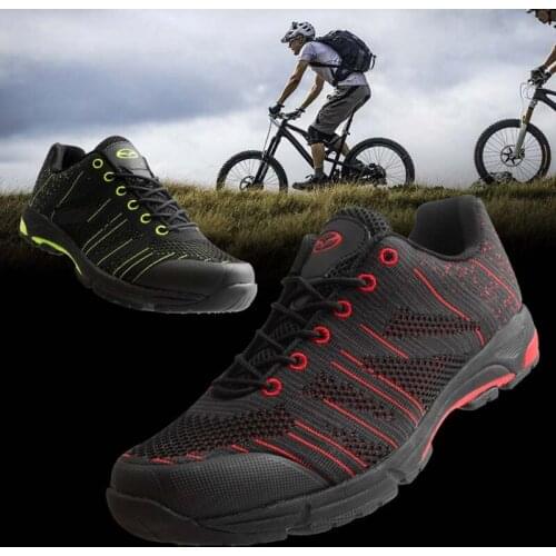 Professional Leisure TIEBAO Cycling Bicycle Shoes Men Women Self-locking Sports Shoes MTB Road Bike Shoes Sneakers
