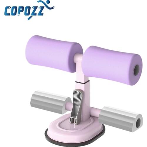 Adjustable Sit Up Bar rubber Home Muscle Abdominal Trainer Gym Ankle Support Workout Equipment Men Women loss Weight equipment