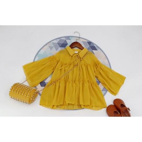 2020 Kids clothes children New spring Autumn Item Girl Fashion long sleeve Shirt