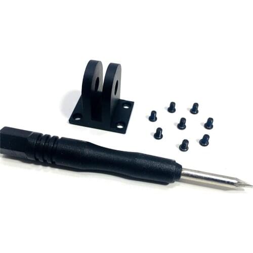 Replacement Metal Base Mount 1/4'' Screw Tripod Mount Base Selfie Stick Adapter for GoPro Hero 8/ Max Camera Accessories