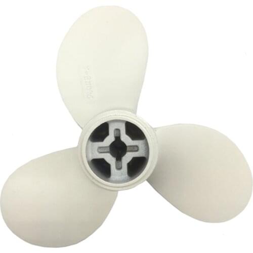 Aluminum Alloy Heavy Duty Outboard Propeller Replacement for Hangkai 3.5HP (3-Blade)