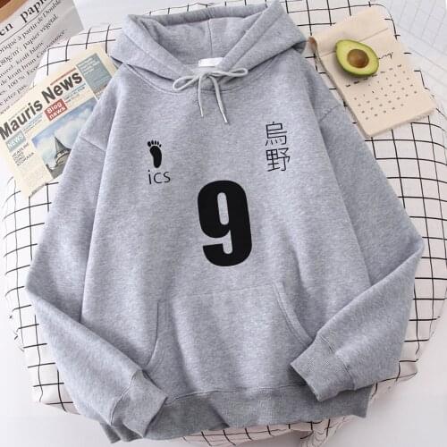 Spring Hot 2021 Hoodies For Men Kageyama Tobio Haikyuu Cartoon Streetwear Hip Hop Fashion Hooded Funny Casual Mens Sweatshirts