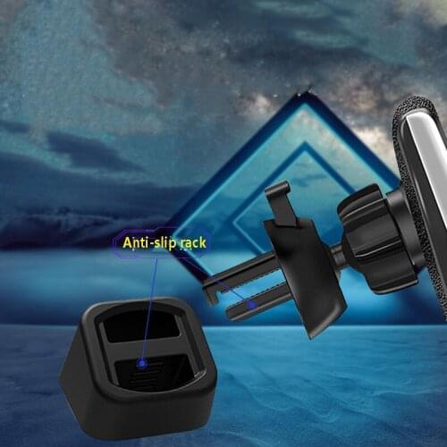 Universal Wireless Car Charger Stand Base Dashboard Mount Stand Support Strong Adhesion Holder Base For iPhone 12 Pro Max Xiaomi