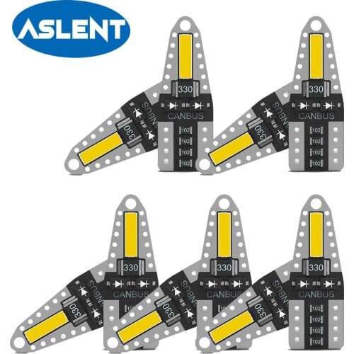 10x T10 W5W LED Auto Reading Lamp for Lada Vesta Niva Kalina Priora Granta Largus Vaz Samara 2110 Interior Led Lights for cars