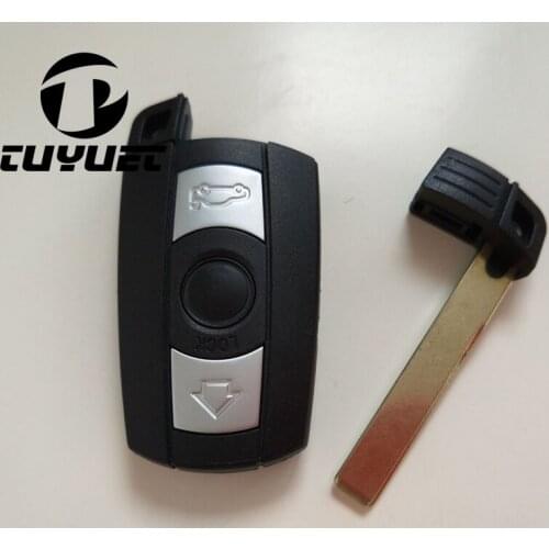 3 Buttons Remote Key 315 MHZ for BMW 3 5 Series X1 X6 Z4 With ID7944 Chip