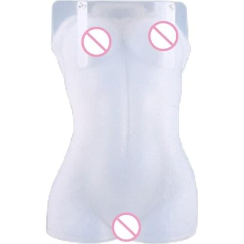 3D Art Body Candle Crystal Epoxy Resin Mold Human Aromatherapy Plaster Wax Silicone Mould DIY Crafts Decorations Making